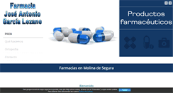 Desktop Screenshot of farmaciajgarcialozano.org